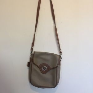USA Vintage Pebbled Leather Crossbody Bag